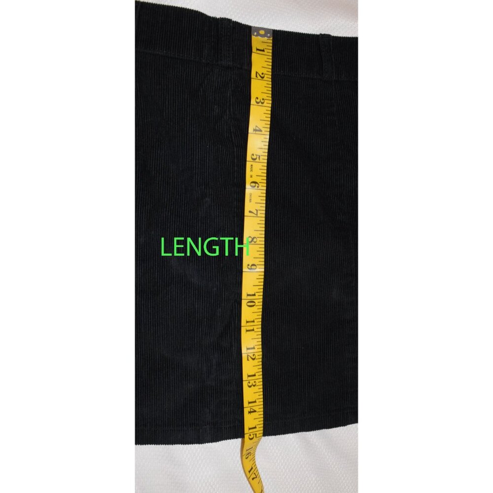 Urban Outfitters BDG Black Corduroy  Mini Skirt size Medium - Picture 11 of 12